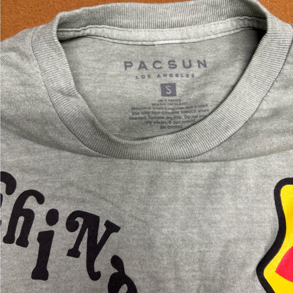 PacSun Gray Short Sleeve Tee